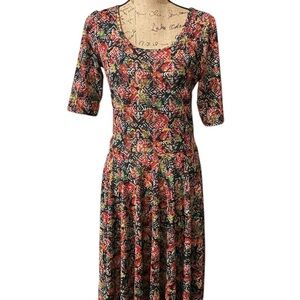 LuLaRoe Nicole Multicolor Dress‎